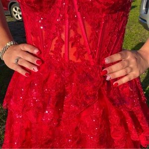 Sherri Hill size 6 homecoming dress, worn one time for a couple hours.